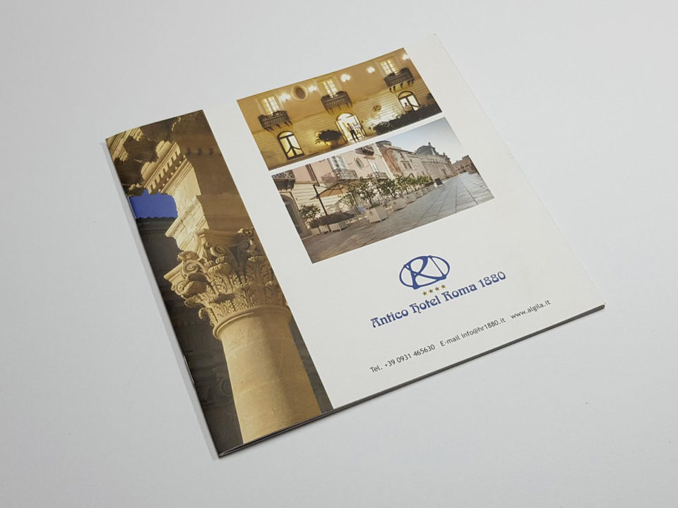 brochure albergo